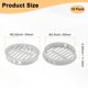 thumbnail image 3 of Uxcell Paquete de 10 Respiraderos de Soffit Redondos, 60mm/2.4 Pulgadas Cubierta de Respiraderos de Aire Plásticos para Baño Hogar/ Oficina/Cocina/Armario/Guardarropa [Gris Claro], 3 of 6