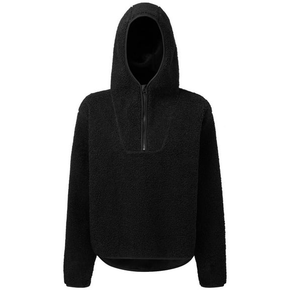TriDri Womens Sherpa Fleece Quarter Zip Hoodie