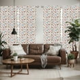 thumbnail image 2 of Ambesonne Mexican Window Curtains, Natural Inspiration Art, Each 28" W x 63" L, Multicolor, 2 of 5