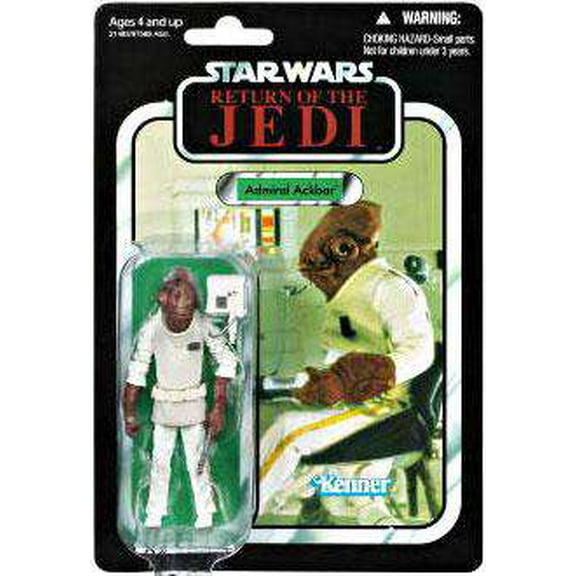 Star Wars The Vintage Collection ROTJ Admiral Ackbar Action Figure Hasbro 2011
