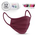 thumbnail image 2 of Cubrebocas De Tela Colores Vino Jiuyu Tela, 2 of 8