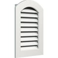thumbnail image 2 of Ekena Millwork 22"W x 34"H Arch Top Gable Vent (27"W x 39"H Frame Size) Functional, PVC Gable Vent with 1" x 4" Flat Trim Frame, 2 of 14