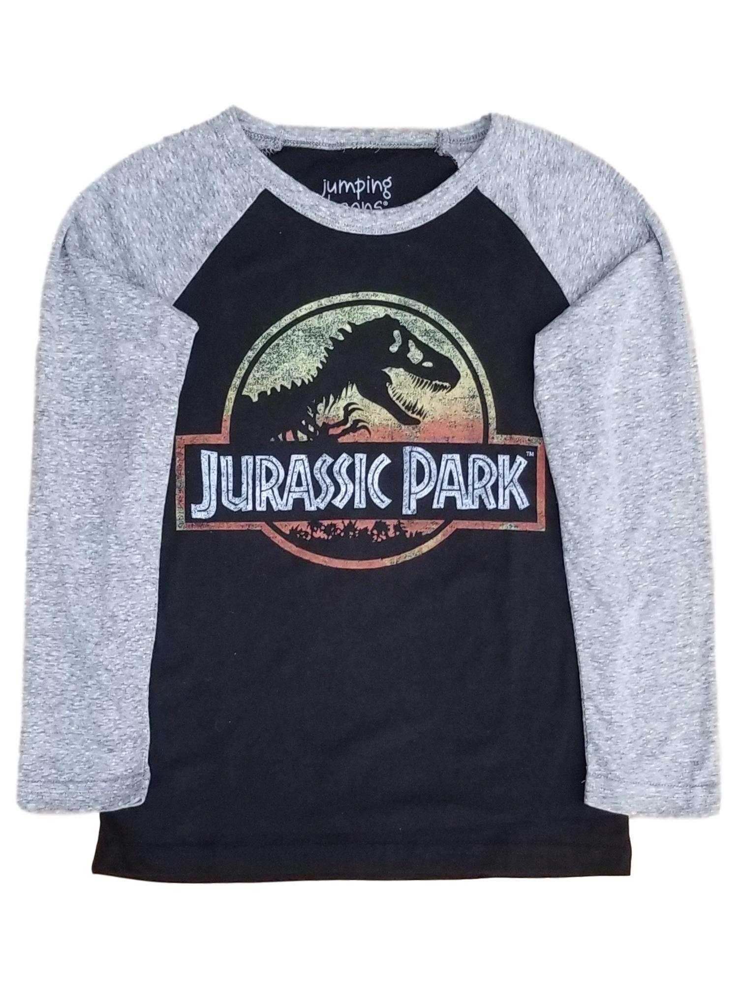 Jurassic Park Boys Black \u0026 Gray Long 