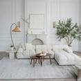 thumbnail image 5 of 7' X 10' Gray Abstract Non Skid Area Rug, 5 of 10