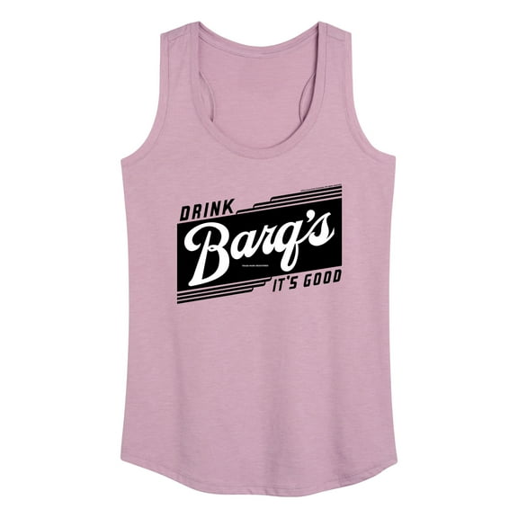 Barq's - Iconic Drinks & Beverages - Retro Banner - Women's Racerback Tank Top