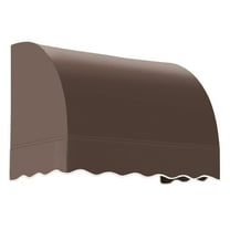 Awntech 3.38 Ft Savannah Waterfall Closed-Sides Awning Canopy (40.5in x 31in x 24in), Brown