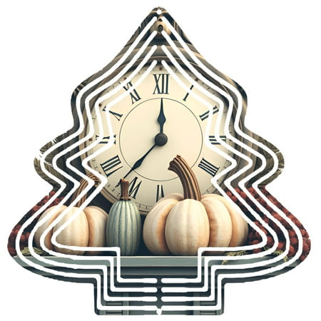 Metal Hanging Christmas Tree Wind Decorations – Elegant Garden Spinners with Autumn Leaf Pattern for Yard and Garden Decor Metal Hanging Christmas Tree Wind Decorations – Elegant Garden Spinners with Autumn Leaf Pattern for Yard and Garden Decor