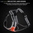 thumbnail image 5 of BadPiggies Dog Chest Harness No Pull Adjustable Reflective Walking Pet Vest Harnesses for Small Medium Large Dogs (S, Orange), 5 of 8