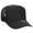 Black Mesh, variant on 5 Panel Mid Profile Mesh Back Trucker Hat for Adult