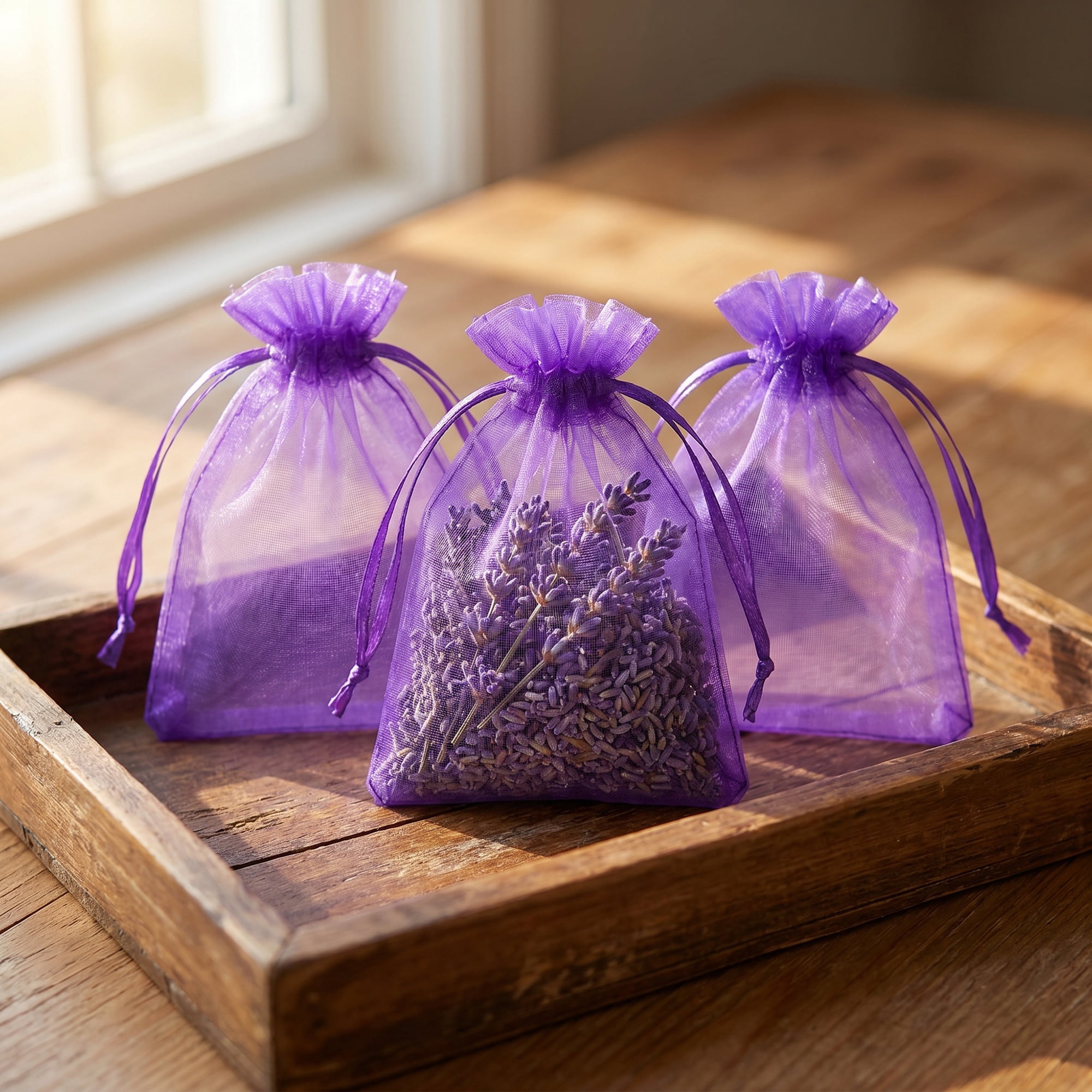 Unique Bargains Multi-Purpose Gift Bags with Handles for Events Dark Purple 3.5" x 4.7"