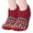 Red, variant on Fuzzy Warm Slipper Socks for Men Women,Winter Cozy Fleece Soft Lined Non-slip Knitted socks