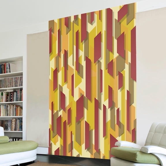 Repeating Wallpaper Roll - Gold October - 32.8'L x 19.7"W