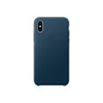Apple Leather Case for iPhone X Cosmos Blue