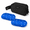 Black, variant on Black Insulated Reusable Mini Freezable Lunch Bag with 2 Ice Packs for Work School Travel