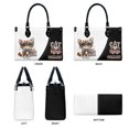 thumbnail image 2 of Golden British Shorthair Cat Bag, Personalized Leather Handbags For Women - Personalized Bag with Name - Tote Bags for Mom Grandma - Custom Gifts Ideas for Her, Gift for Cat Lover, Cat Mom, 2 of 7