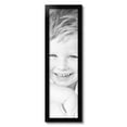 thumbnail image 2 of ArtToFrames 8" x 29" Satin Black Picture Frame, 8x29 inch Black Wood Poster Frame (WOM-1451), 2 of 8