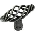 thumbnail image 2 of Dynasty Hardware S-2001-50-BLK Super Saver Birdcage Cabinet Knob- Black, 2 of 5