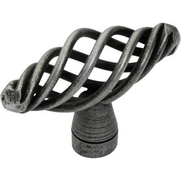 Dynasty Hardware K-81426-SN Birdcage Cabinet Knob, Satin Nickel