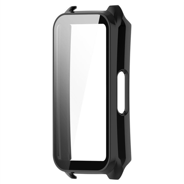 Regardez la Couverture de Protection de Protection d'Écran Film Trempé Coque Dure Compatible pour Garder Bracelet B4