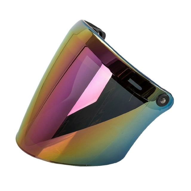 Guardoinrt Motorcycle Sun Visor Easy Installation Sun Protection Detachable Motorcycle Lens golden