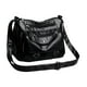 thumbnail image 2 of Bolso de hombro para mujer, de piel sintética, tipo bandolera, elegante, tipo cartera Negro, 2 of 9