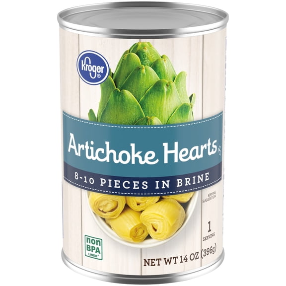 Kroger Artichoke Hearts Brine Can 14 oz - Pack of 1