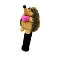 thumbnail image 4 of Funda de madera para la cabeza de Golf, novedad de felpa para hombres y mujeres, funda protectora, regalo de golfista Corazón para calle, 4 of 8