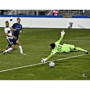 Lassi Lappalainen Montreal Impact Unsigned Goal in Win vs. Vancouver Whitecaps FC Photograph