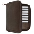 thumbnail image 2 of RFID Blocking Mens Leather Zippered Wallet RFID 702 (C), 2 of 9