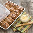 thumbnail image 4 of CRESTIN- Nordic Ware Naturals® Baker'S Quarter Sheet Pan With Lid, 4 of 5