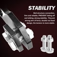 thumbnail image 5 of Xotic Tech Auto Aluminum JDM Rear Tow Hook Kit Racing Style Trailer Towing Ring Decoration Car Accessories , Universal Fit Car , Truck , SUV , Most Vehicles (Blue), 5 of 9