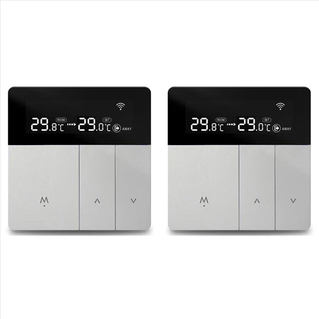 2X AVATTO Tuya WiFi Termostato Inteligente Controlador de Temperatura 100-240 V Control Remoto Eléctrico, Home Yandex