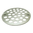 thumbnail image 4 of Westbrass D3192-25-05 4" Brass Shower Drain Cover, Polished Nickel (25-Pack), 4 of 5