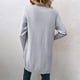 thumbnail image 5 of Puntoco moda mujer Casual bolsillos manga larga Casual sólido abrigo cárdigan blusa Puntoco Puntoco-2562, 5 of 5