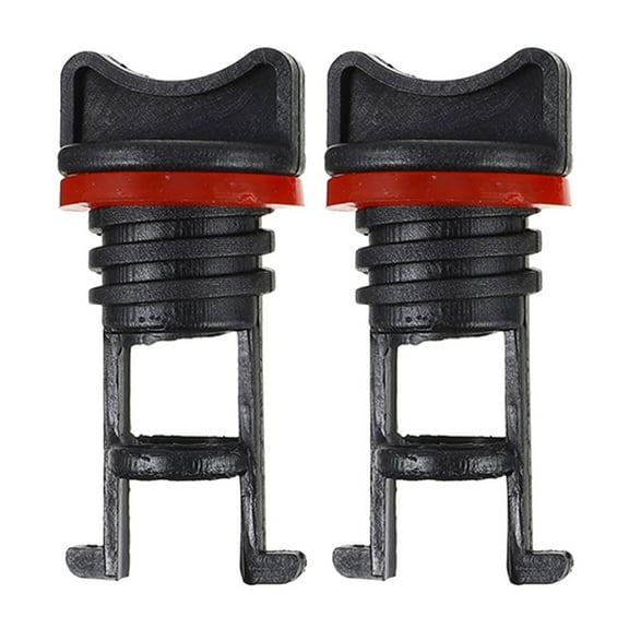 FOLOYORI Canoes Drainage Plug Black Nylon 2Pcs
