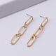 thumbnail image 2 of unbranded 1Par Aretes Dorados Geométricos Para Mujer Chic Para Y Uso Diario, 2 of 8