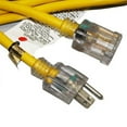 thumbnail image 2 of Wideskall Heavy Duty 14 Gauge UL Listed SJTW Outdoor Lighted Extension Cord Yellow 35 Feet, 2 of 2