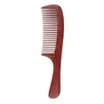 thumbnail image 4 of de material cuero Cabelludo para Desenredar Cabello Hecho No Estático Natural Sándalo Zulema Peine de cabello de madera natural, 4 of 7