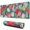 Pioneer Flower Floral-2, variant on Long Mouse Pads for Desk,Pioneer Flower Floral Print Pattern Desk Mats on Top Of Desks, Desk Mouse Pad Extra Large with 3mm Non-Slip Base and Stitched Edge for Gaming,Office,Work,Home 31.5"x11.8"