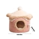 thumbnail image 3 of Casa para gatos con helado, cama para gatos con suficiente espacio interior para cachorros y gatitos, extra suave, lavable y antideslizante., 3 of 6