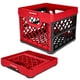 thumbnail image 1 of Caja de almacenamiento CleverMade CleverCrates, 25 L, roja, 1 paquete, 1 of 9