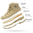 thumbnail image 3 of Nortiv8 Men's Ankle Waterproof Hiking Boots Lightweight Backpacking Work Shoes JS19002M BEIGE Size 13, 3 of 5