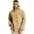 thumbnail image 2 of BRANDIT INDIVIDUAL WEAR Adult Male Windbreaker Fleece-Lined Full Zip Jacket, Camel, Size: L, 2 of 7