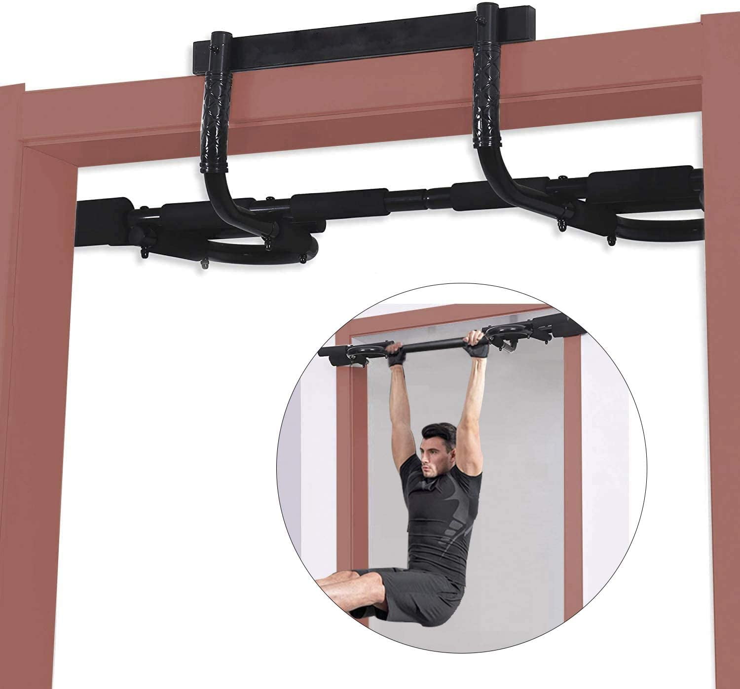 PULLUP & DIP Straight PullUp Bar Set as Extension for Mobile PullUp and Dip Bar Straight Bar