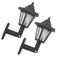 thumbnail image 4 of Dalazy 2pcs Solar Powered Wall Light Outdoor Patio Courtyard Garden Street Light Style Waterproof Lamp, 4 of 9