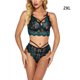 thumbnail image 1 of Ropa interior de encaje sexy para mujer Ropa interior de vendaje Ropa de dormir Ropa de dormir, Verde oscuro, XXL Jumpingount XX000088-20, 1 of 7