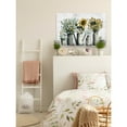 thumbnail image 5 of Parvez Taj Tin Can Flowers Painting Print on Wrapped Canvas, 5 of 6