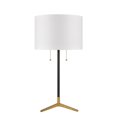 thumbnail image 2 of Elk Home 15-Inch Wide Clubhouse Table Lamp, Transitional, Matte Black, 2 of 3