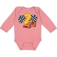 thumbnail image 3 of Inktastic Number Two Race Car Boys or Girls Long Sleeve Baby Bodysuit, 3 of 5