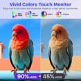 thumbnail image 4 of Monitor portátil VisionOwl de 15,6" con pantalla táctil USB-C HDMI, 4 of 9